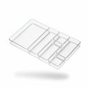 Organizador Modular Transparente com 7 Peças