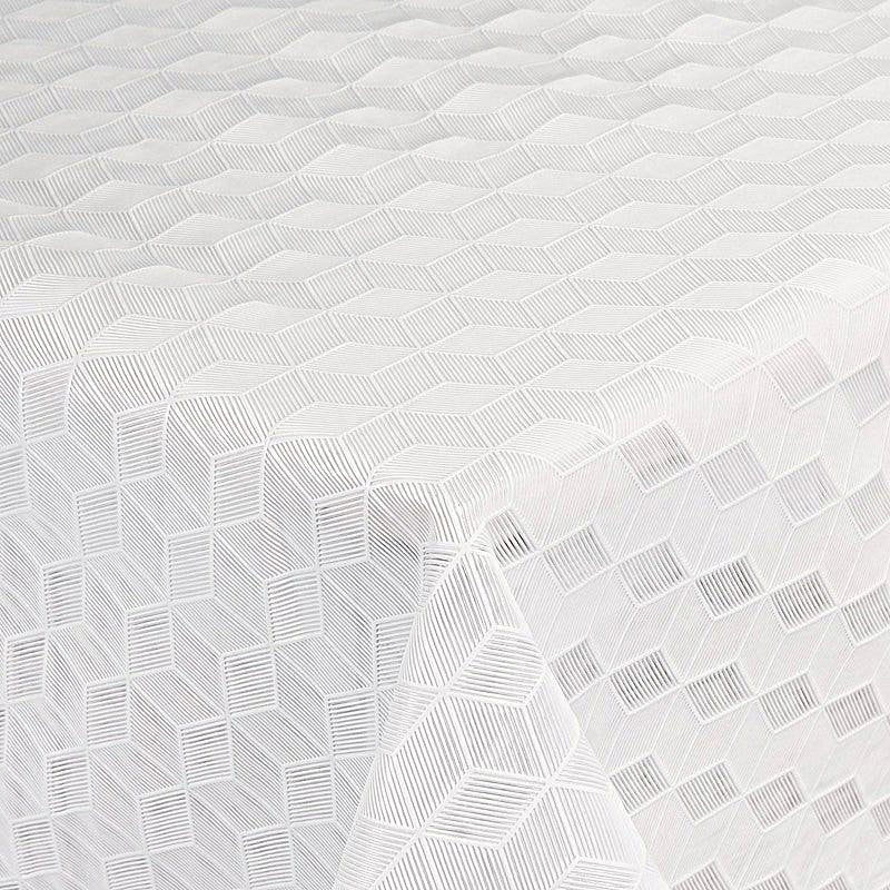 Toalha de mesa rendada PVC estampa Mosaico