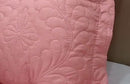 Detalhe do relevo floral do matelado
